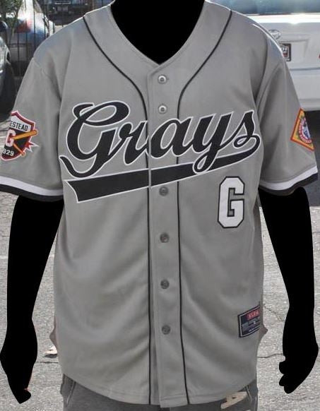 Grays negro 2024 league jersey