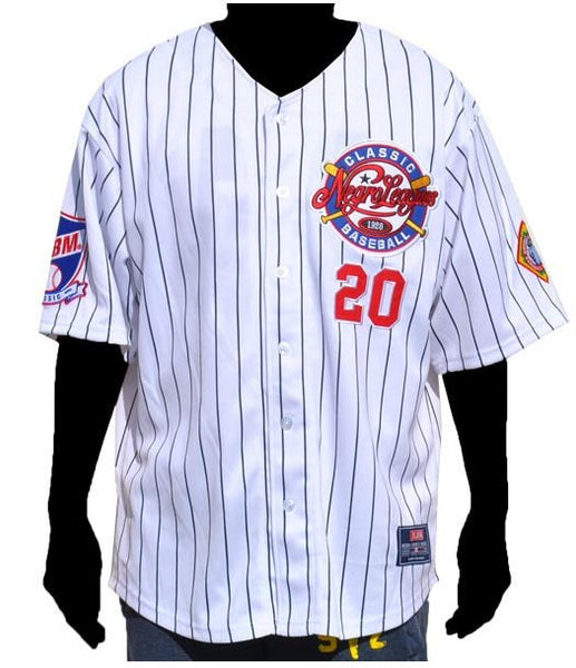 Negro League Commemorative Jersey-Black (Medium)