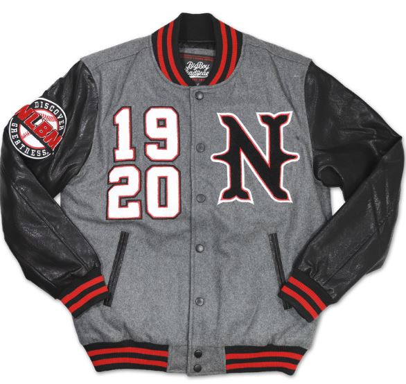 Negro league baseball leather jacket hotsell