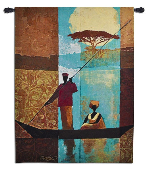 Fisherman's Prayer  Woven Tapestry Wall Art Hanging
