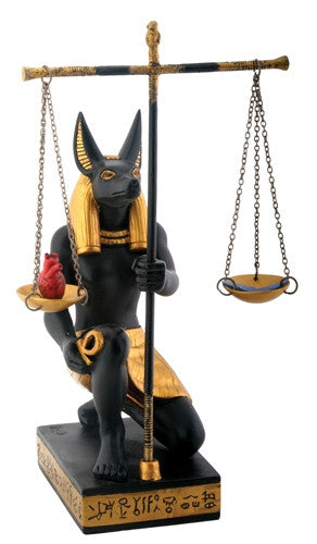 Statue of Mythology Jackal Anubis 2 Stock Image - Image of africa