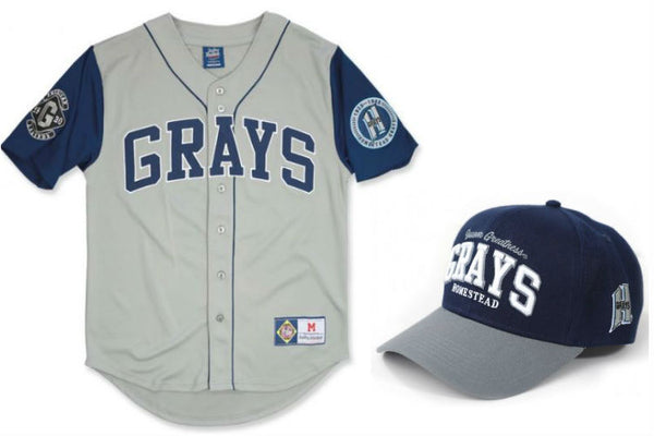 Homestead Grays - legacy jersey - cap – It's A Black Thang.com