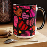 Valentine's Day - Heart Mug - 15oz