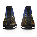 Big Apple Nights - Women's High-Top Sneakers