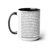 Montgomery Bus Boycott - 70th Anniv mug - 15oz