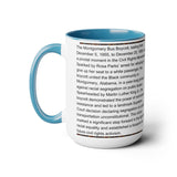 Montgomery Bus Boycott - 70th Anniv mug - 15oz