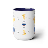 Jazz Lovers For Harris-Walz - mug - white