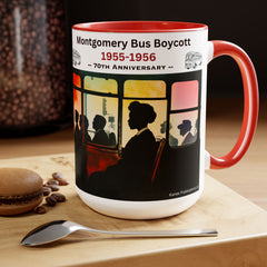 Montgomery Bus Boycott - 70th Anniv mug - 15oz