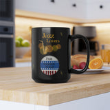 Jazz Lovers For Harris-Walz - mug - black