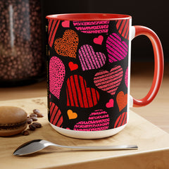 Valentine's Day - Heart Mug - 15oz