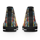 Urban Vibes - Women's High-Top Sneakers