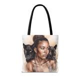 Strength and Beauty - tote bag II