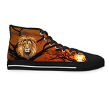 Roaring Majesty - Women's High-Top Sneakers