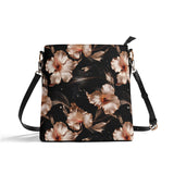 Rose Gold Blooms - Bucket-Style handbag