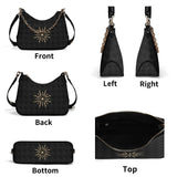 Noble Sunburst - Cross-body Bag w/Chain