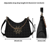 Noble Sunburst - Cross-body Bag w/Chain