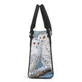 Snowbound Serenity - Satchel Handbag