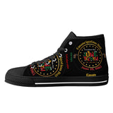 Juneteenth Celebration Mens High Top Sneakers