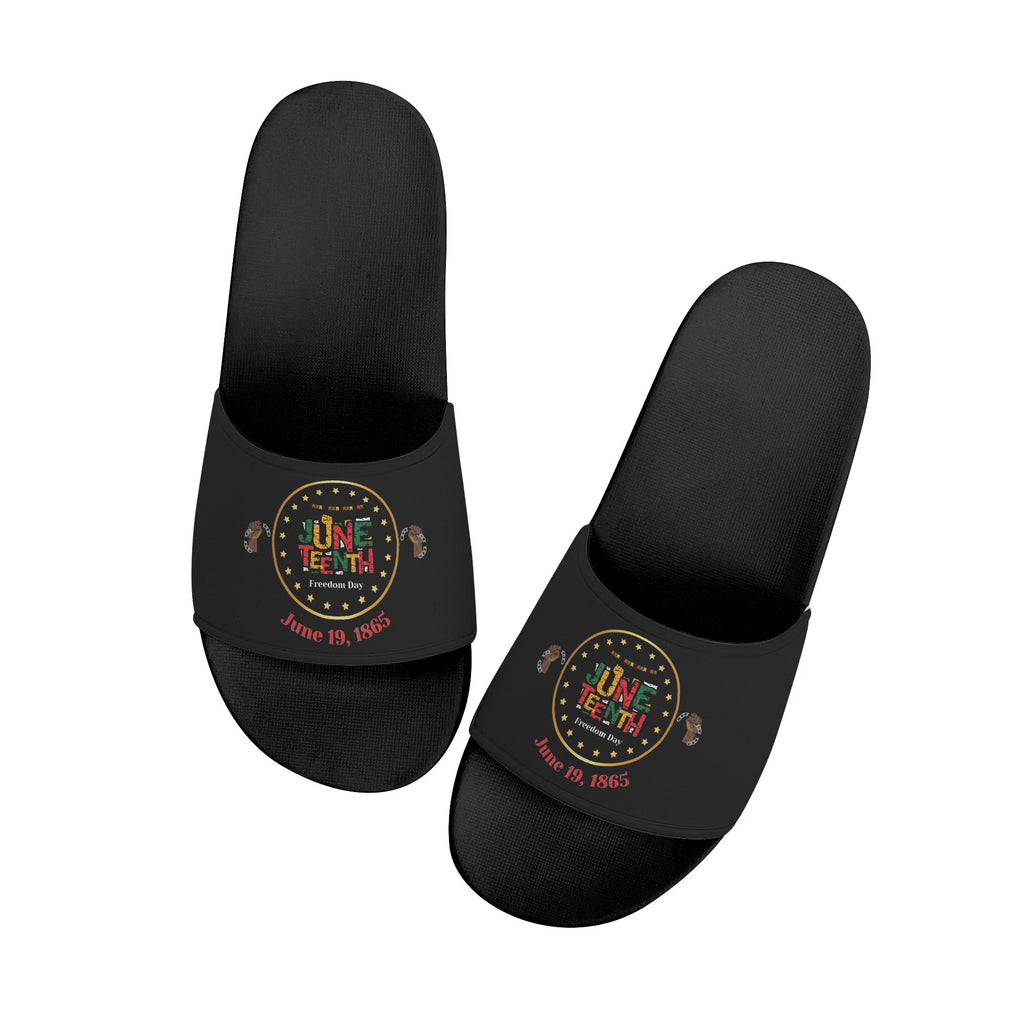 Juneteenth Celebration Mens Slide Sandals