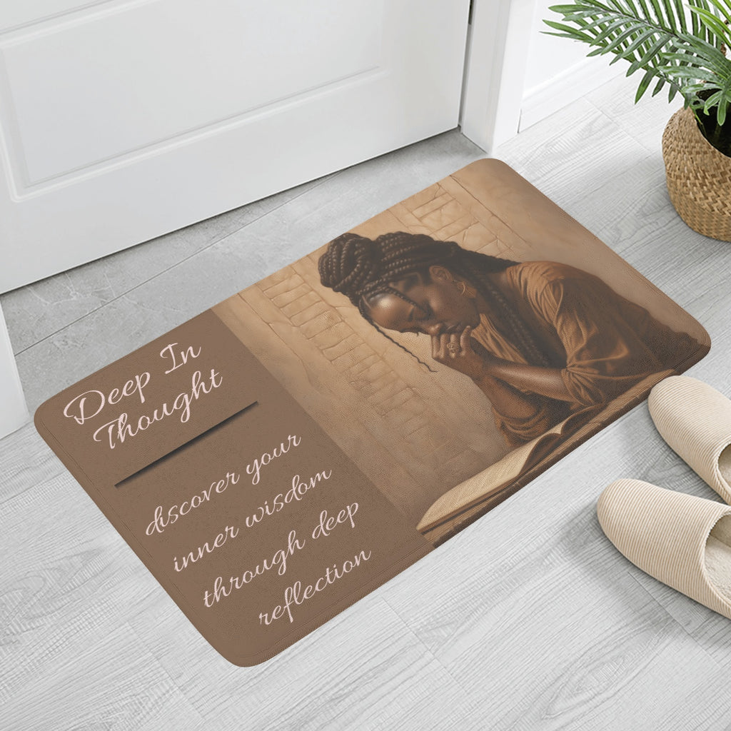 Deep In Thought - Memory Foam Floormat