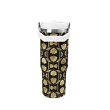 Gilded Glamour - Stainless Steel Tumbler with handle