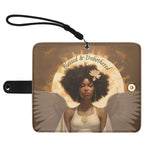 Blessed & Unbothered - Leather Phone Case