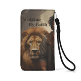 Walking By Faith - Leather Phone Case