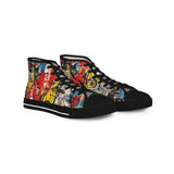 Urban Vibes - Men's High-Top Sneakers