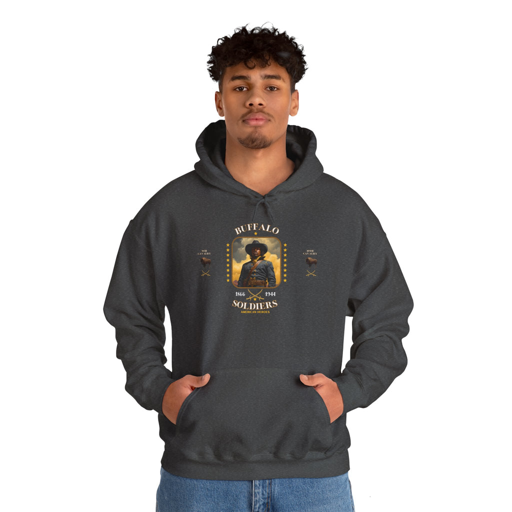 Buffalo Soldiers Heroes - hoodie