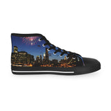 Big Apple Nights - Men's High-Top Sneakers