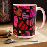 Valentine's Day - Heart Mug - 15oz