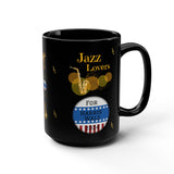 Jazz Lovers For Harris-Walz - mug - black