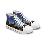 Big Apple Nights - Women's High-Top Sneakers