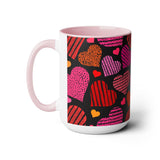 Valentine's Day - Heart Mug - 15oz