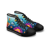 Sea Life Adventure - Girls High-Top Sneakers