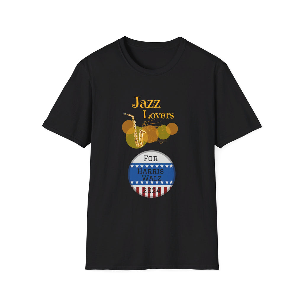 Jazz Lovers For Harris-Walz - t-shirt