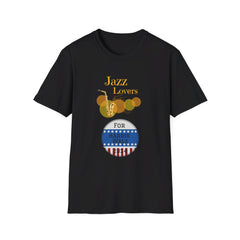 Jazz Lovers For Harris-Walz - t-shirt