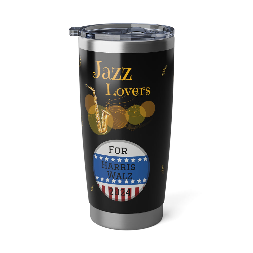 Jazz Lovers For Harris-Walz - 20oz tumbler