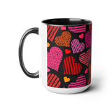 Valentine's Day - Heart Mug - 15oz