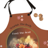 Nourish The Body Feed The Soul - apron