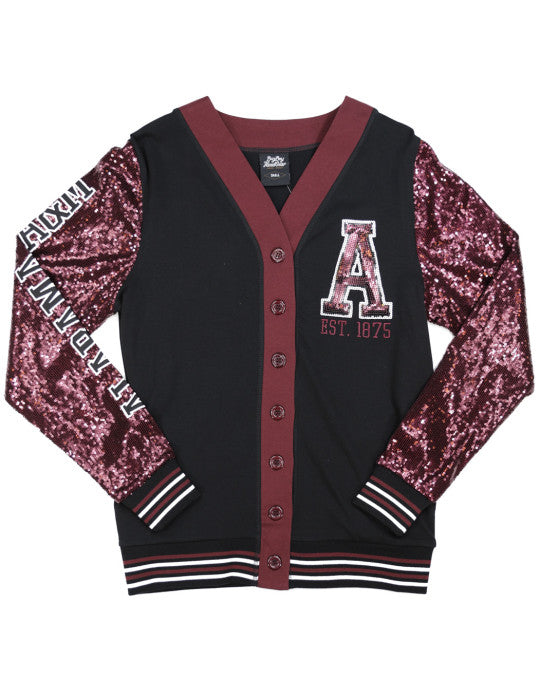 Alabama A&M - sequin cardigan - CFCI