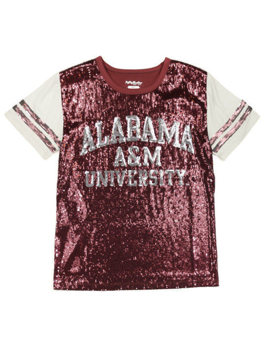 Alabama A&M - sequin t-shirt - CFST