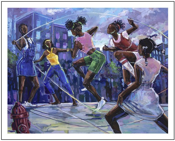 Double Dutch - 24x30 print - Robert Jackson