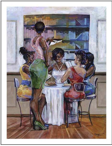 The Book Club III - 26x20 print - Robert Jackson