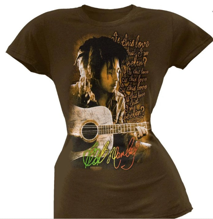 Bob Marley t-shirt - Is This Love