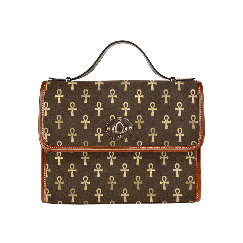 Ankh Brown Crossbody Bag - Kane Collection