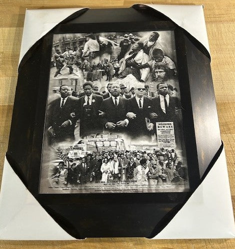 Selma - Bridge to Freedom - 13x11 - framed print