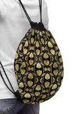 Gilded Glamour - drawstring bag