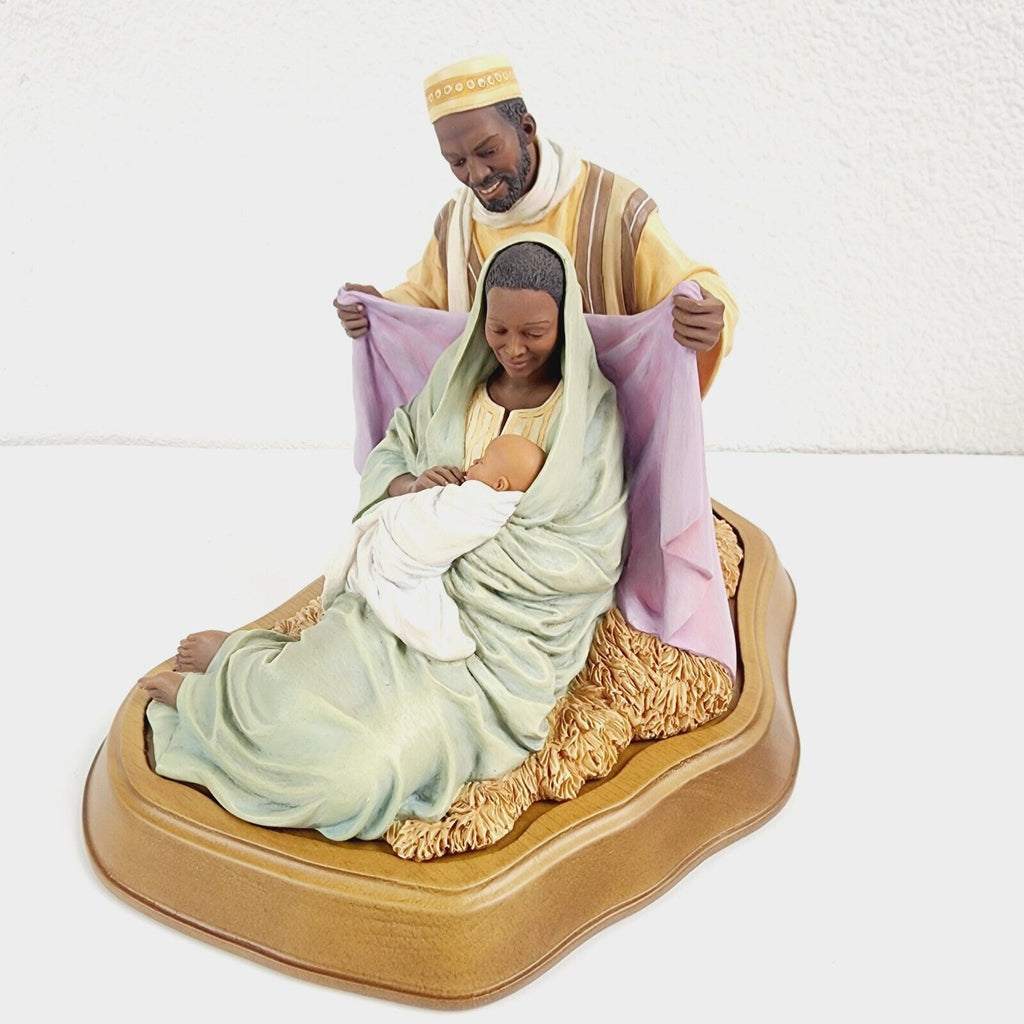 Ebony Visions - The Holy Family - figurine