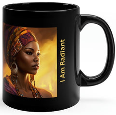 I Am Radiant - 15oz mug - black